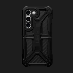 Чехол UAG Monarch для Samsung Galaxy S23 (Carbon Fiber) в Луцке