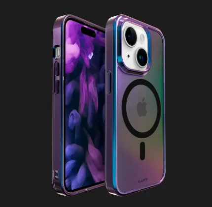 Чохол LAUT Holo Case MagSafe для iPhone 15 (Midnight)