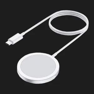 Беспроводная зарядка WiWU Wi-W009 15W Wireless Charger (White) в Хмельницком