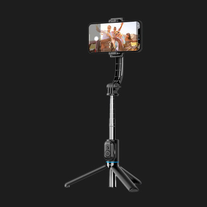 Трипод WiWU Detachable Tripod Selfie Stick Wi-SE001 (Black) Кременчуке