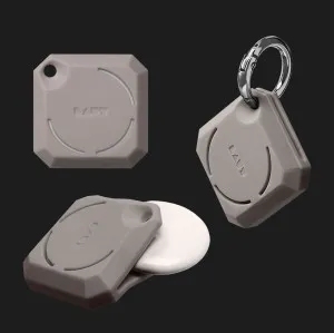 Брелок HUEX GEM для AirTag (Gray) в Сваляві