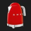Електрочайник SMEG з регулятором температури (Red)