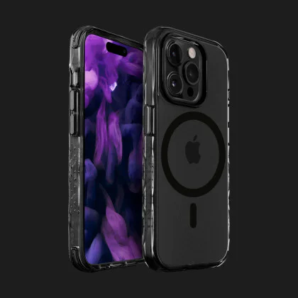 Чехол LAUT Crystal Matter X для iPhone 15 Pro Max (Black Crystal)