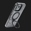 Чохол LAUT Revive Prop Case MagSafe для iPhone 15 Pro Max (Crystal Black)