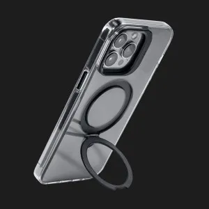 Чехол LAUT Revive Prop Case MagSafe для iPhone 15 Pro Max (Crystal Black) в Хмельницком