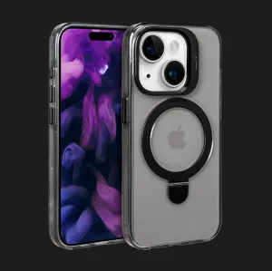 Чохол LAUT Revive Prop Case MagSafe для iPhone 15 (Crystal Black) в Хмельницькому