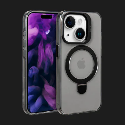 Чохол LAUT Revive Prop Case MagSafe для iPhone 15 (Crystal Black)