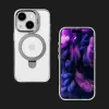 Чехол LAUT Revive Prop Case MagSafe для iPhone 15 (Crystal)