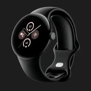 Смарт-годинник Google Pixel Watch 2 LTE Matte Black Aluminum Case/Obsidian Active Band в Чернівцях