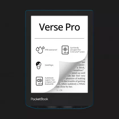 Электронная книга PocketBook 634 (Azure) в Новом Роздоле