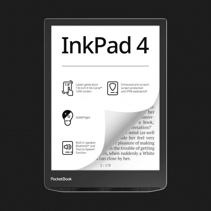 Електронна книга PocketBook 743G InkPad (Stardust Silver) у Запоріжжі