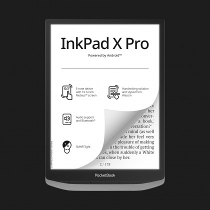 Електронна книга PocketBook 1040D InkPad X Pro (Mist Grey) в Хусті