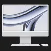 Apple iMac 24 with Retina 4.5K, Apple M3, 256GB, 8 CPU / 10 GPU, 16GB RAM, Silver (Z19D0001P)