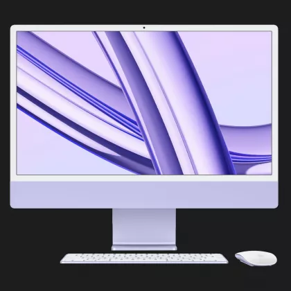 Apple iMac 24 with Retina 4.5K, Apple M3, 512GB, 8 CPU / 10 GPU, 16GB RAM, Purple (Z19Q0001G) (2023) в Житомире