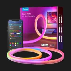 Стрічка світлодіодна розумна Govee H61A0 Neon LED Strip Light 3м (White) в Чернівцях