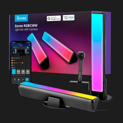 Набір адаптивного підсвічування Govee H6054 DreamView P1 Light Bars RGB (Black)