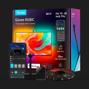 Набор адаптивной подсветки Govee H6199 DreamView T1 TV Backlight 75-85' RGB (Black) в Сваляве