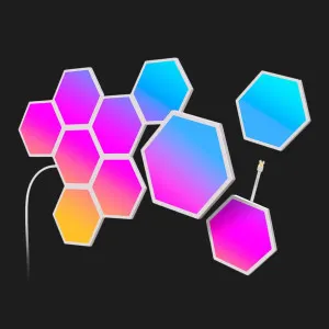 Набор настенных светильников Govee H6061 Glide Hexa Light Panels 10шт RGB (White) в Александрии