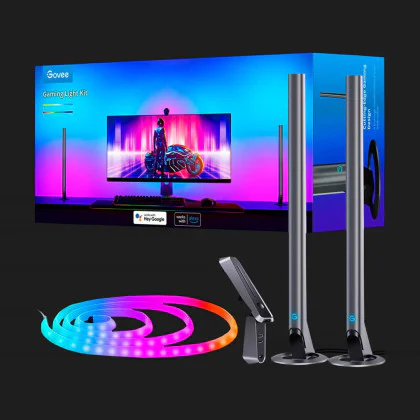 Набір адаптивного підсвічування Govee H604A DreamView G1 Pro Gaming Light 24-29' RGB (Gray) в Полтаві