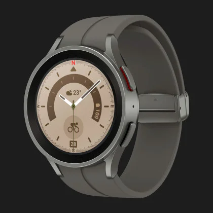 Смарт-годинник Samsung Galaxy Watch 5 Pro 45mm (Gray Titanium) (SM-R920NZTA)