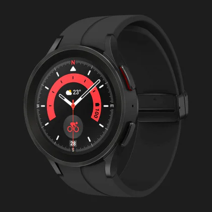 Смарт-годинник Samsung Galaxy Watch 5 Pro 45mm LTE (Black Titanium) (SM-R925FZKA)