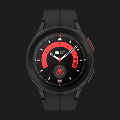 Смарт-годинник Samsung Galaxy Watch 5 Pro 45mm (Black Titanium) (UA) в Сваляві