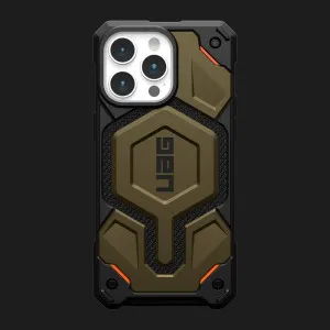 Чехол UAG Monarch Pro Kevlar MagSafe для iPhone 15 Pro Max (Elemental Green) в Хмельницком