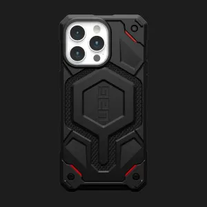 Чехол UAG Monarch Pro Kevlar MagSafe для iPhone 15 Pro (Black) в Хмельницком