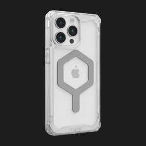 Чохол UAG Plyo with MagSafe Series для iPhone 15 Pro Max (Ice/Silver) в Сваляві