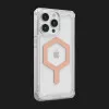 Чехол UAG Plyo with MagSafe Series для iPhone 15 Pro Max (Ice/Rose Gold)
