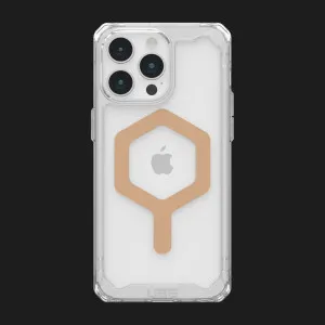 Чехол UAG Plyo with MagSafe Series для iPhone 15 Pro (Ice/Gold) в Хмельницком