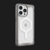 Чехол UAG Plyo with MagSafe Series для iPhone 15 Pro (Ash/White)