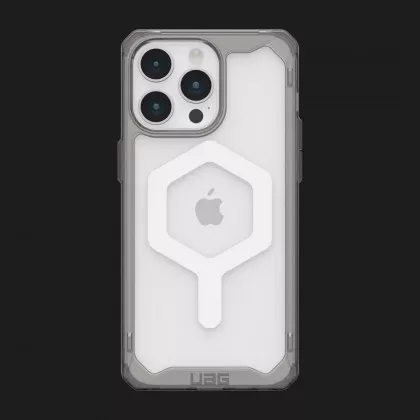 Чехол UAG Plyo with MagSafe Series для iPhone 15 Pro (Ash/White) в Трускавці