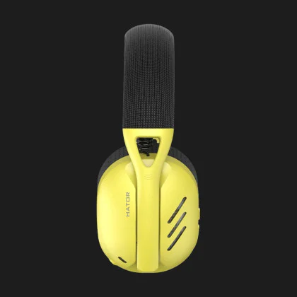 Игровая гарнитура Hator Hyperpunk 2 Wireless Tri-mode (Black/Yellow) (HTA-857) в Ужгороде