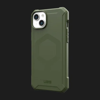 Чохол UAG Essential Armor MagSafe для iPhone 15 Plus (Olive Drab) в Кам'янці - Подільскому