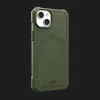 Чохол UAG Essential Armor MagSafe для iPhone 15 Plus (Olive Drab)