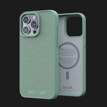 Чохол Elements Njord Fabric MagSafe Case для iPhone 15 Pro (Turquoise)