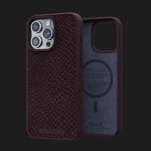 Чохол Elements Njord Salmon Leather MagSafe Case для iPhone 15 Pro (Rust) в Хмельницькому
