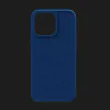 Чохол Elements Njord Suede MagSafe Case для iPhone 15 Pro Max (Navy Blue)