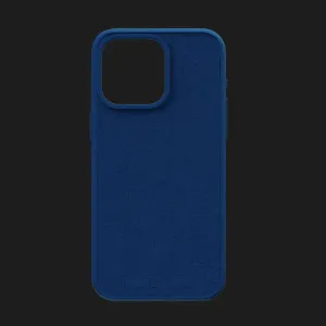 Чохол Elements Njord Suede MagSafe Case для iPhone 15 Pro (Navy Blue) в Хмельницькому