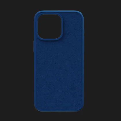 Чохол Elements Njord Suede MagSafe Case для iPhone 15 Pro Max (Navy Blue) в Ковелі