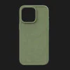 Чохол Elements Njord Suede MagSafe Case для iPhone 15 Pro Max (Olive)