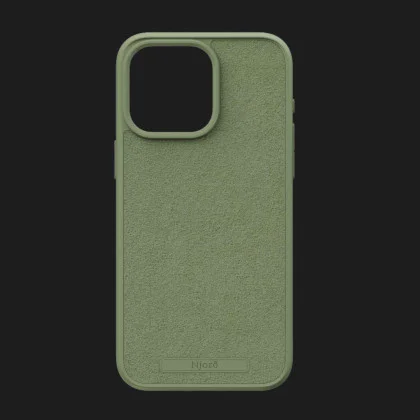 Чохол Elements Njord Suede MagSafe Case для iPhone 15 Pro Max (Olive) в Ковелі