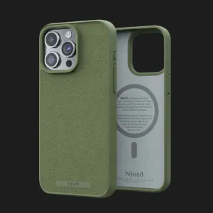 Чехол Elements Njord Suede MagSafe Case для iPhone 15 Pro Max (Olive) в Хмельницком