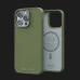 Чохол Elements Njord Suede MagSafe Case для iPhone 15 Pro Max (Olive)