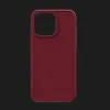 Чохол Elements Njord Suede MagSafe Case для iPhone 15 Pro Max (Crimson Red)