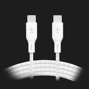 Кабель Belkin Braided USB-C 100W 2m (White) в Хмельницком