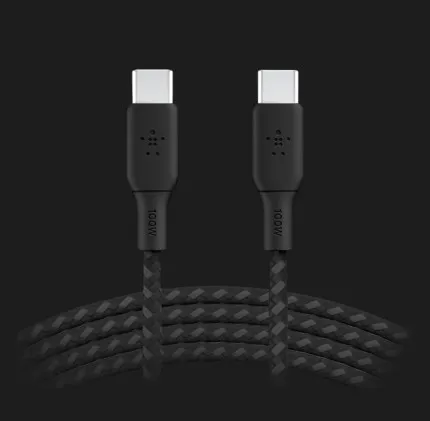 Кабель Belkin Braided USB-C 100W 2m (Black)