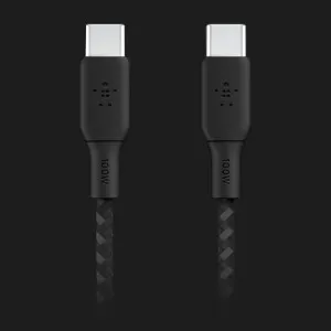 Кабель Belkin Braided USB-C 100W 2m (Black) в Хмельницком