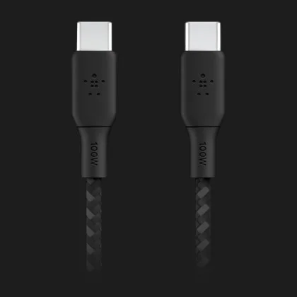 Кабель Belkin Braided USB-C 100W 2m (Black) в Мукачево